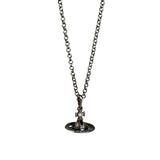 Vivienne Westwood Gunmetal 3D Orb Necklace