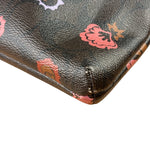 Coach Brown Leather Ranch Floral Crossbody Bag