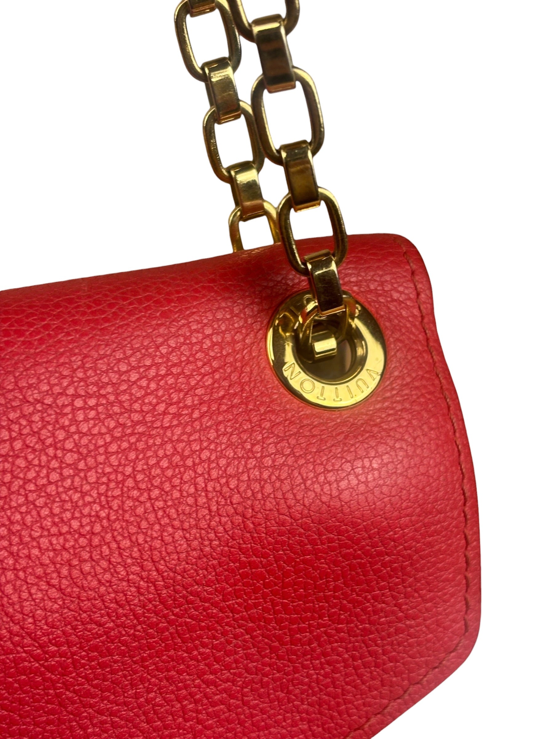 Louis Vuitton Pink Monogram Canvas Pallas Chain Shoulder Bag