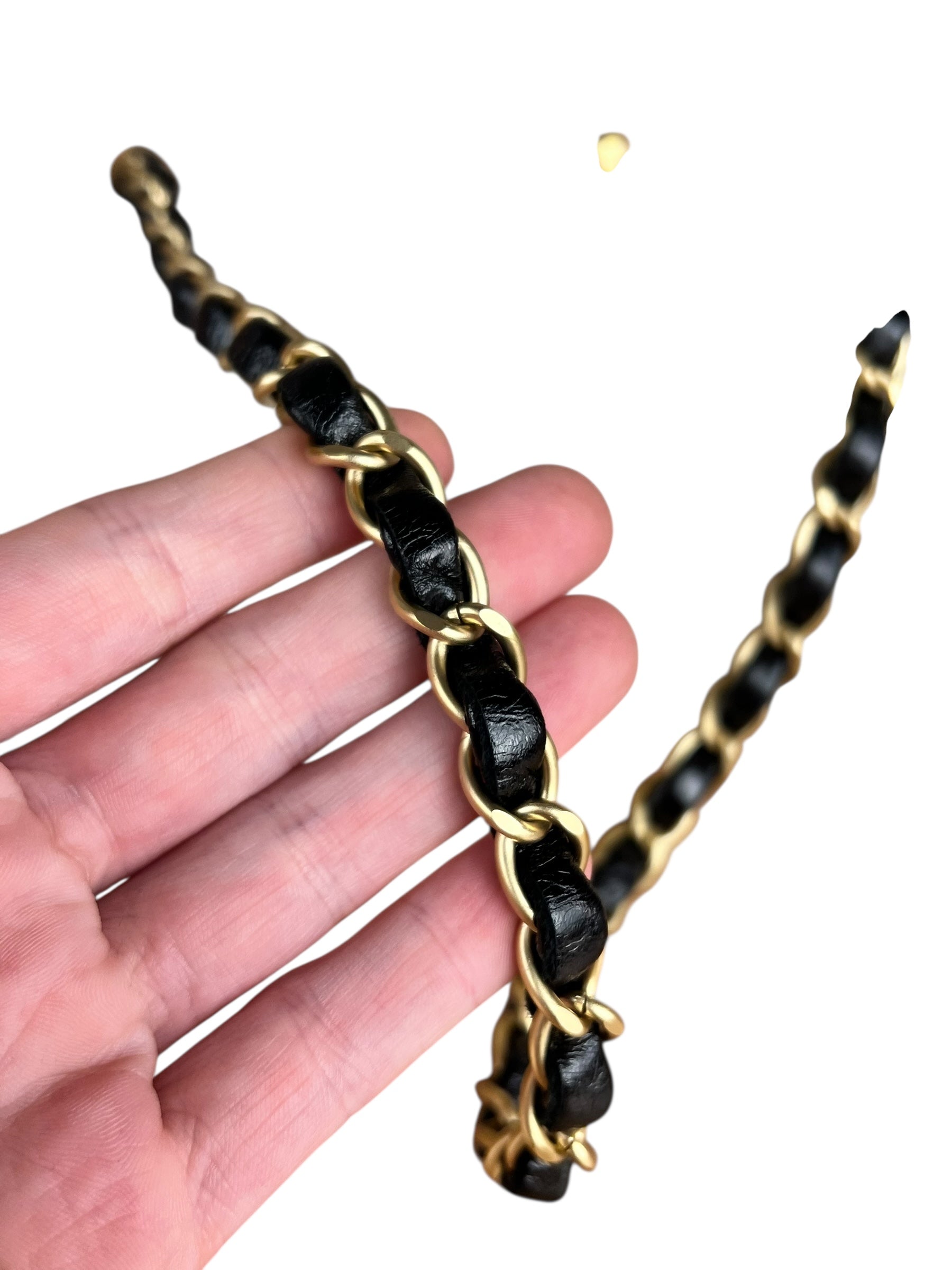 Chanel East West Beige Jersey Flap Bag 2002