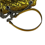 Gucci GG Marmont Gold Sequin Chain Shoulder Bag
