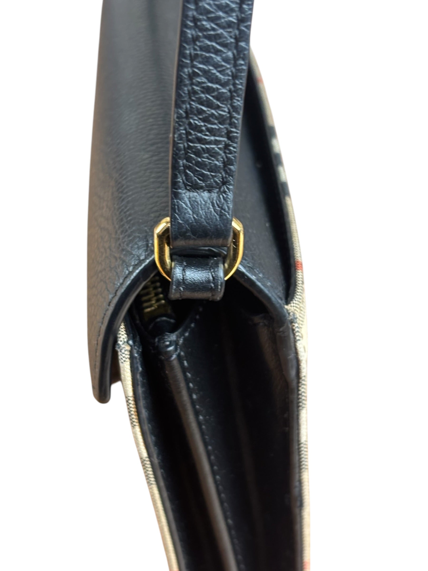 Burberry Check Hannah Envelope Shoulder Bag