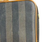 Fendi FF Vintage Striped Briefcase