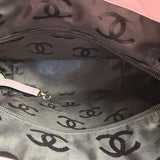 Chanel Black/Pink Cambon Quilted Leather Tote Bag 2004