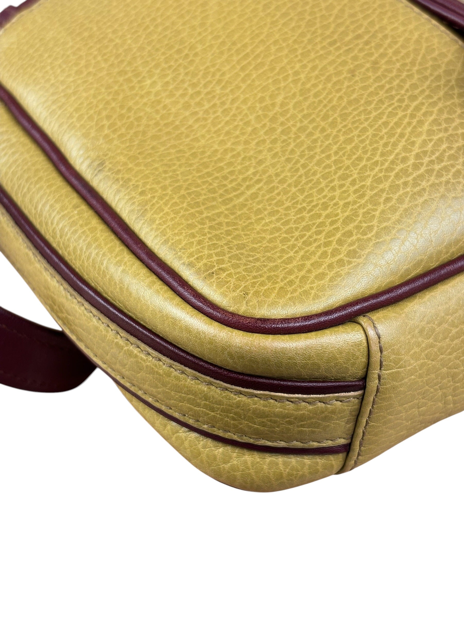 Cartier Vintage Leather Crossbody Camera Bag