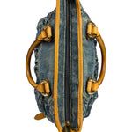 Louis Vuitton Denim/Leather Trim Monogram Neo Cabby Handbag