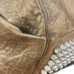 Alexander Wang Tan Beige Leather Rocco Satchel Two-Way Bag