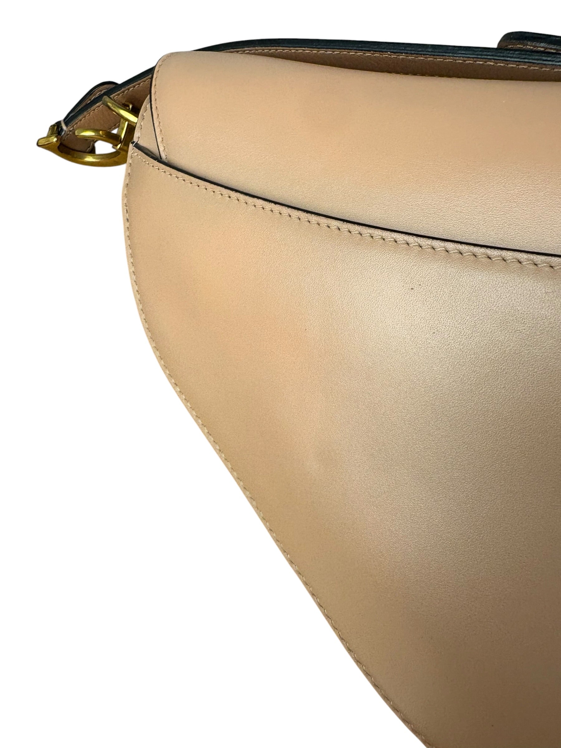 Christian Dior Blush Pink Mini Saddle Bag