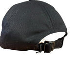 Saint Laurent Black SL Embroidered Baseball Cap