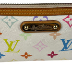 Louis Vuitton White Leather Milla Pochette MM