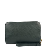 Louis Vuitton Green Taiga Leather Baikal Clutch
