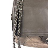 Chanel Bicolor Quilted Leather Chain Flap Bag 2011