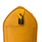 Louis Vuitton Yellow Epi Speedy 25