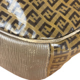 Fendi Vintage FF Brown PVC Handbag