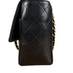 Chanel Quilted Flap Bag Black 1989