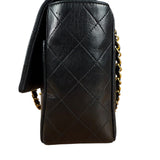 Chanel Quilted Flap Bag Black 1989