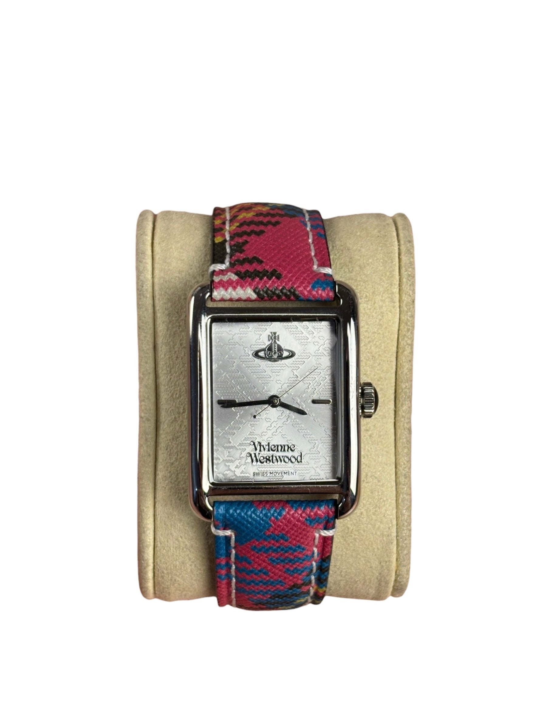 Vivienne Westwood Shacklewell Mac Andreas Tartan Watch VV297SLMT