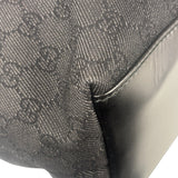 Gucci GG Black Canvas Capri Chain Tote Bag