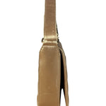 Chanel Gold Calfskin Chocolate Bar Shoulder Bag 2002