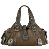 Chloe Vintage Brown Leather Silverado Shoulder Bag