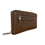 Louis Vuitton Brown Leather Suhali Zippy Wallet