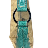 Gucci GG Vintage Canvas Turquoise Trim Hobo Bag