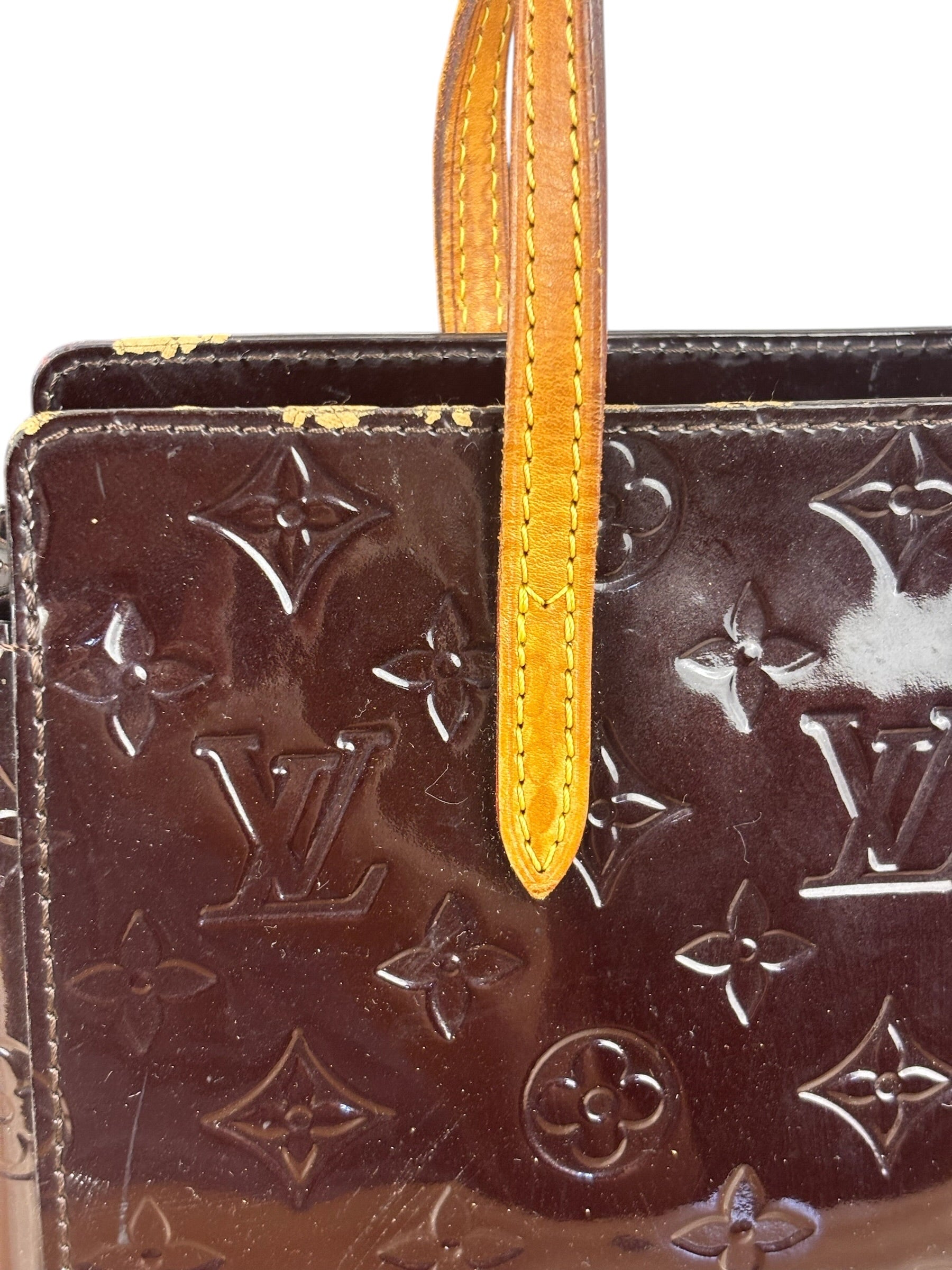 Louis Vuitton Monogram Vernis Catalina Hand Bag BB