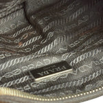 Prada Black Nylon Leather Trim Re-Edition 2005 Two-Way Bag