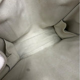 Hermes Beige/Brown Leather Trim Cabalicol Tote