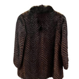 Joséphine Vintage Brown Fur Coat