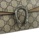 Gucci Beige GG Supreme Nano Dionysus Shoulder Bag