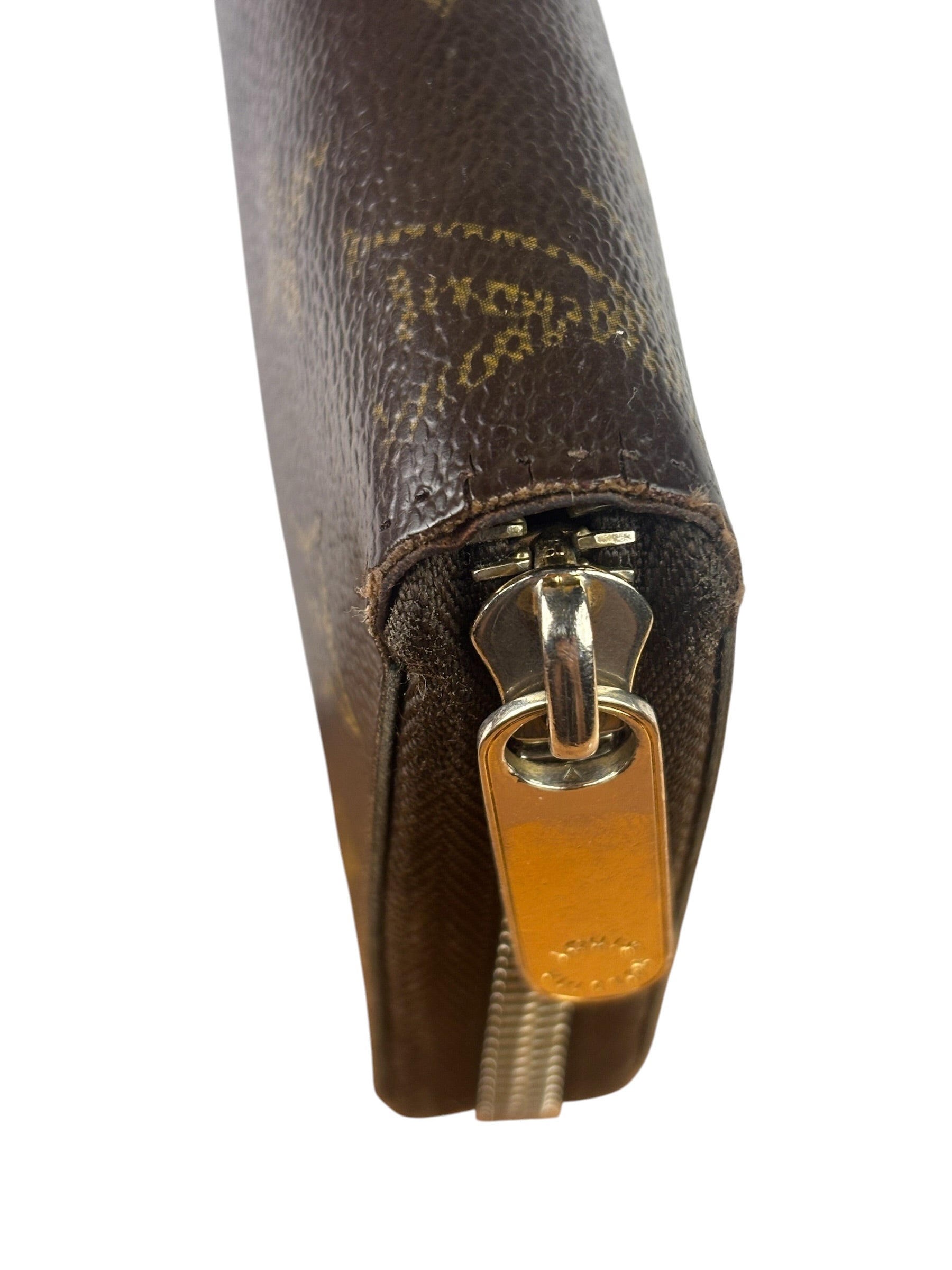 Louis Vuitton Monogram Zip-Around Long Wallet