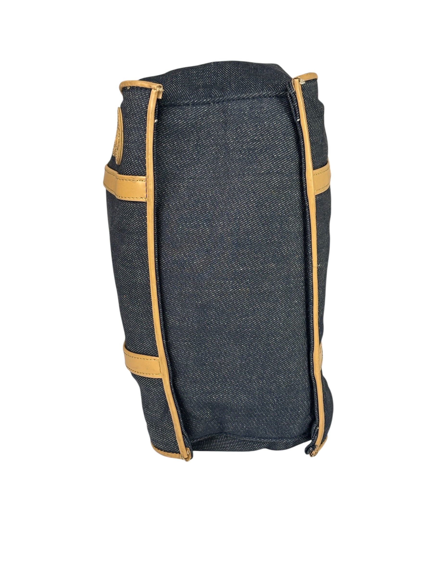 Christian Dior Beauty Parfums Denim/Leather Tote