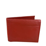Rolex Red Leather Bifold Wallet