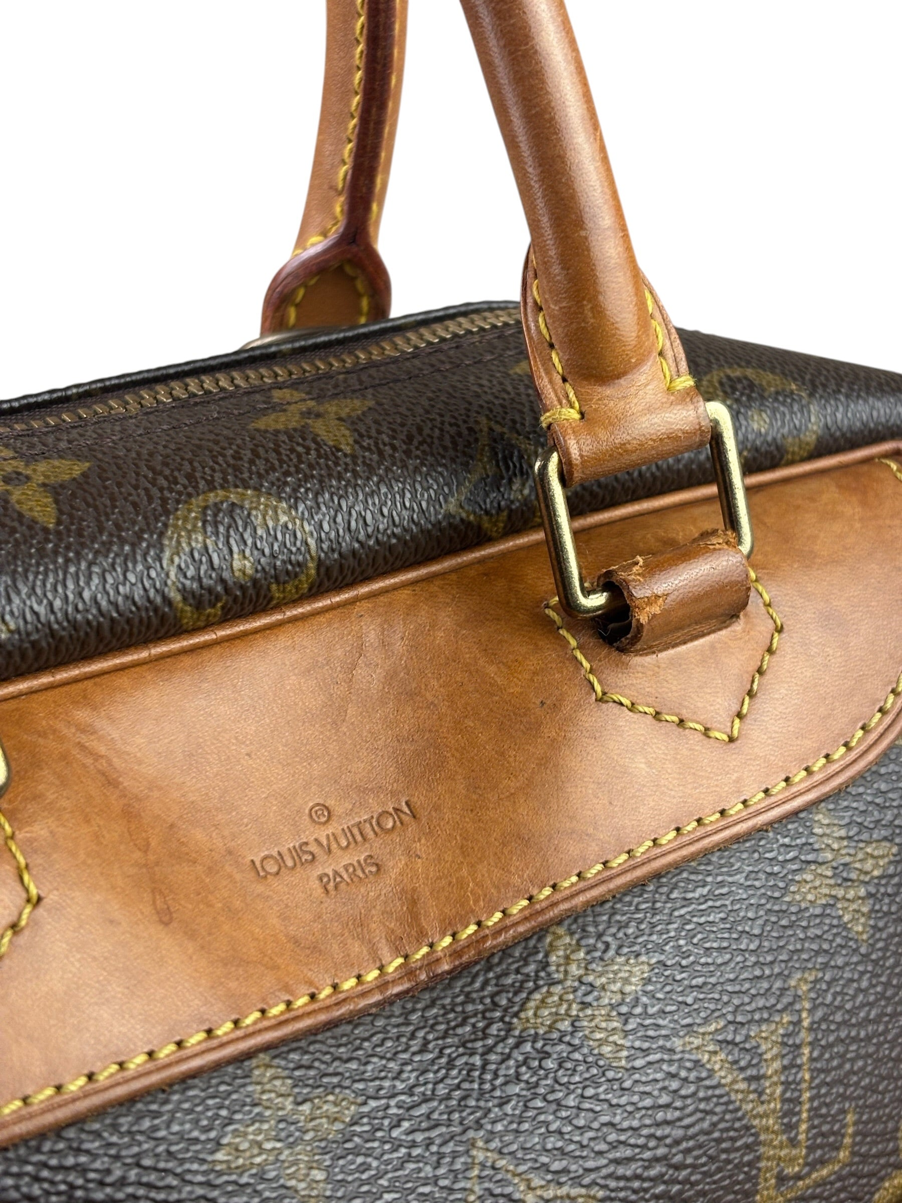 Louis Vuitton Monogram Deauville Handbag MM