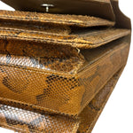 Vintage Snakeskin Top Handle Bag