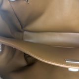 Balenciaga Rodeo Handbag Suede/Fleece Brown
