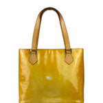Louis Vuitton Yellow Vernis Houston Tote MM