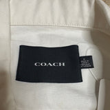 Coach White Denim Jacket