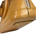 Louis Vuitton Yellow Monogram Vernis Alma BB Two-Way Bag