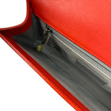 Chanel Quilted Stitch Red Leather Boy Bag 2014