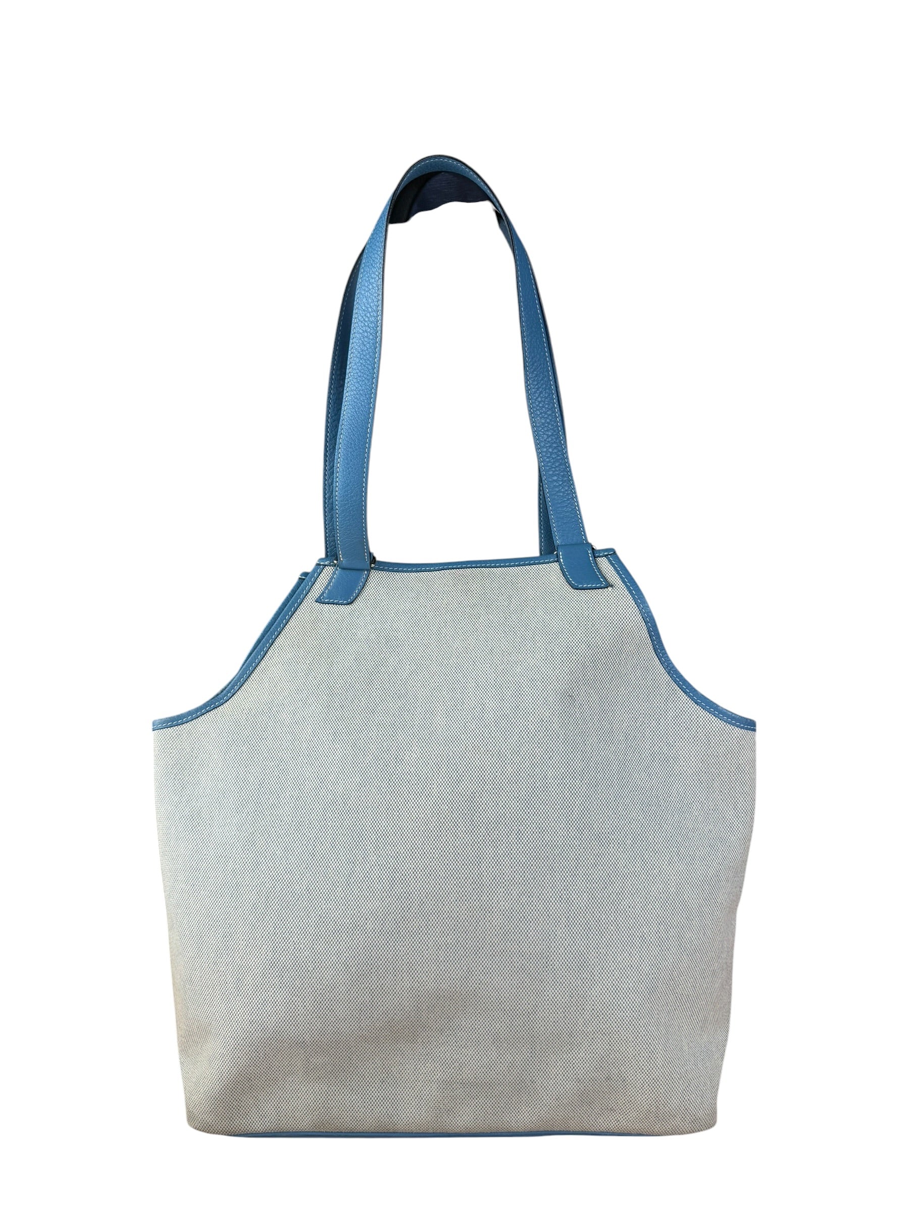 Hermès Blue Jardinier Tote