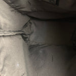 Fendi FF Black Canvas Logo Tote