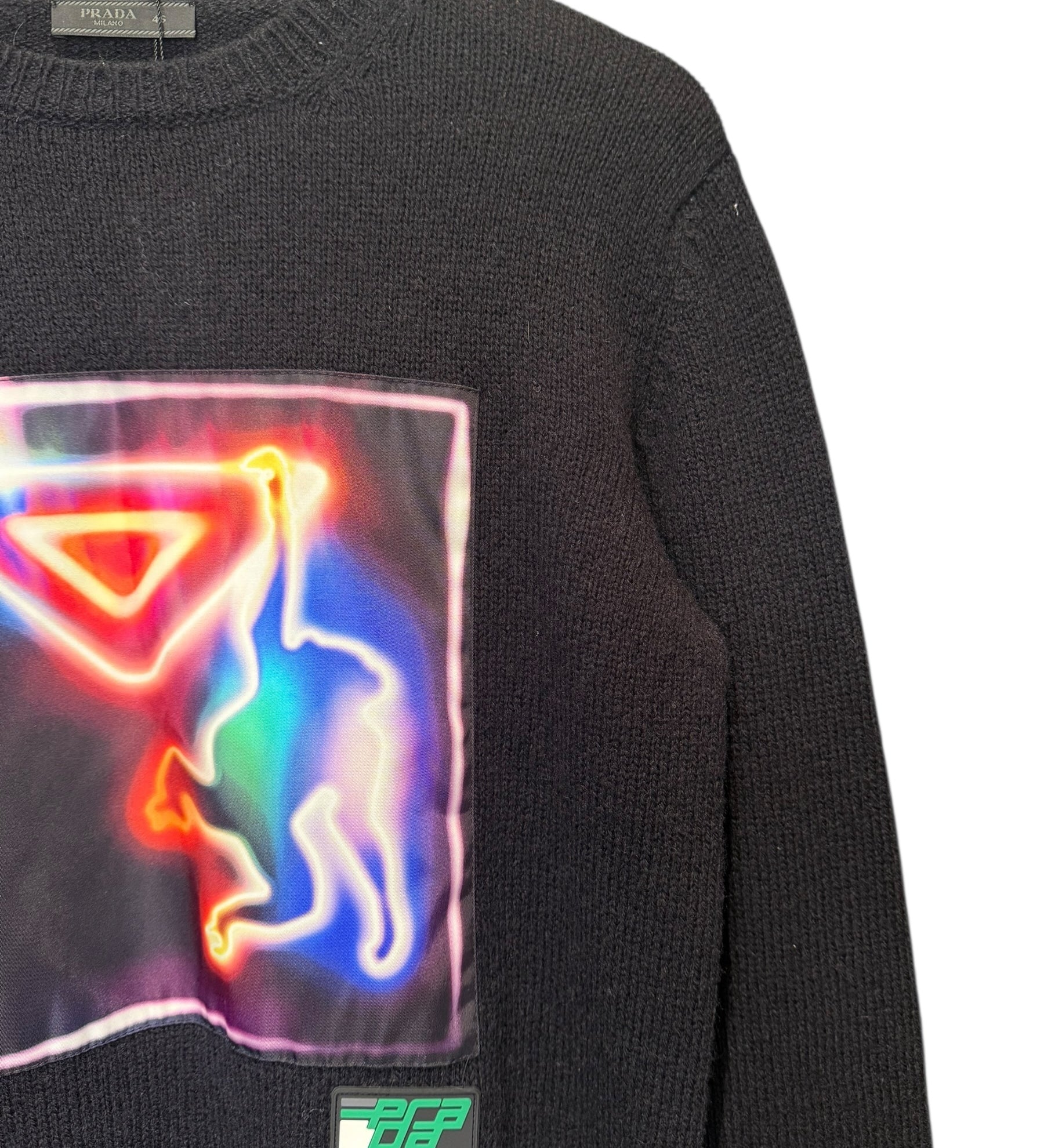 Prada Graphic Wool Sweater