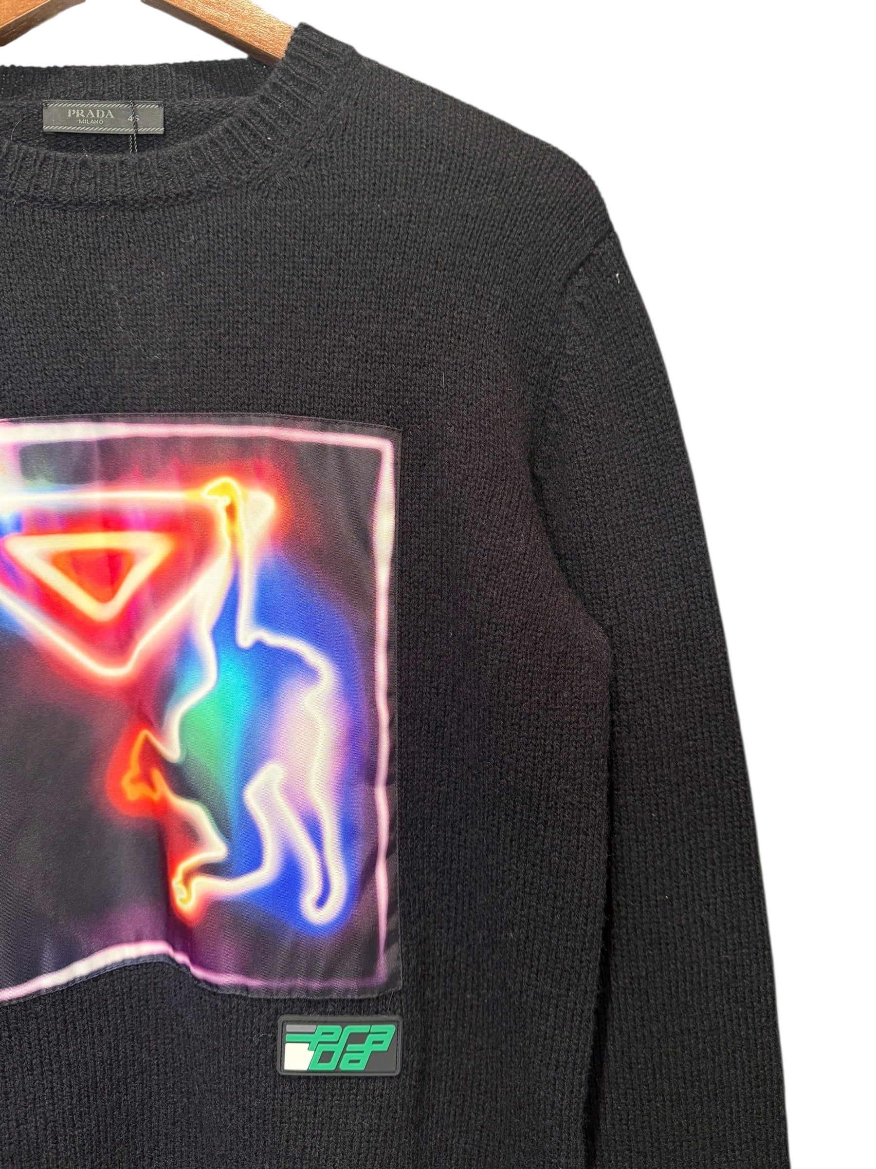 Prada Graphic Wool Sweater