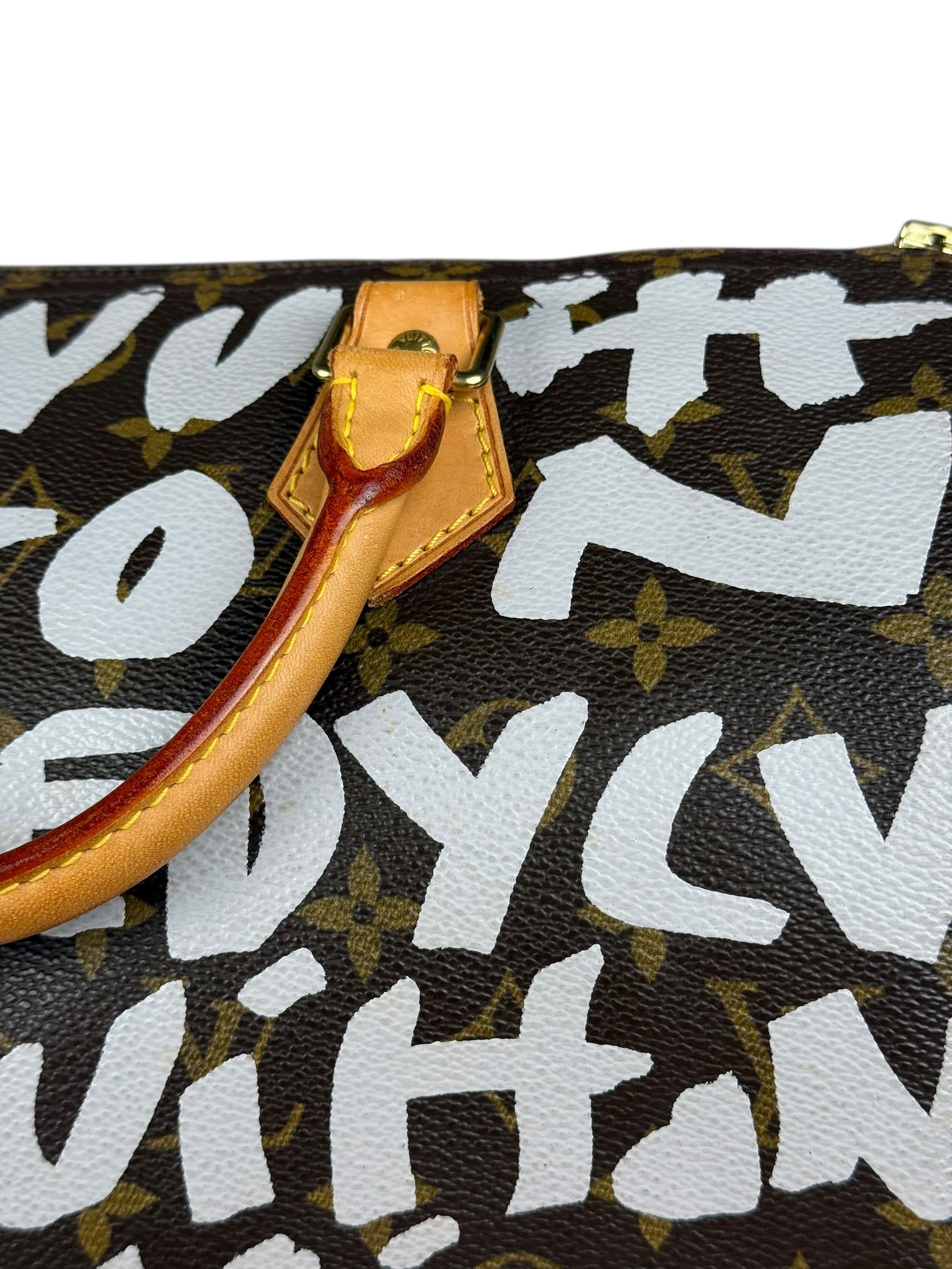 Louis Vuitton x Stephen Sprouse Graffiti Speedy 30 White