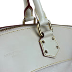Louis Vuitton Cream Leather Suhali Lockit MM