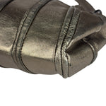 Bottega Veneta Metallic Pleated Shoulder Bag