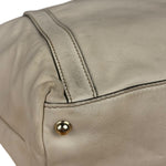 Gucci Britt Leather Tote Beige