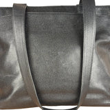 Chanel Vintage Black Leather Zip Shoulder Bag - 1998